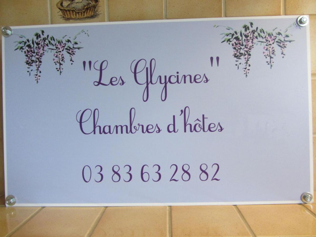 Bed and Breakfast Les Glycines Choloy Exteriér fotografie